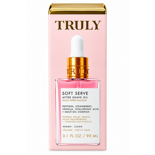 TRULY SOFT SERVE AFTER SHAVE OIL – ACEITE HIDRATANTE DESPUÉS DEL AFEITADO 90 ML