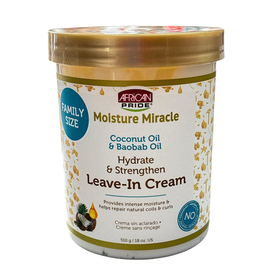 AFRICAN PRIDE LEAVE IN CREAM COCONUT OIL X510g-TU beauty store-TU beauty store