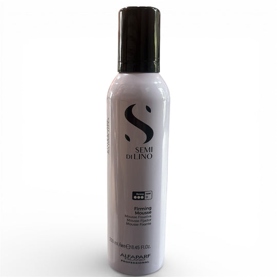 ALFAPARF SEMIDILINO FIRMING MOUSSE STRONG 250ML-ALFAPARF-TU beauty store