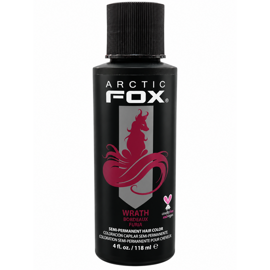 ARCTIC FOX SEMIPERMANENTE TONO WRARH BORDEAUX FURIA X 118 ML-ARCTIC FOX-TU beauty store