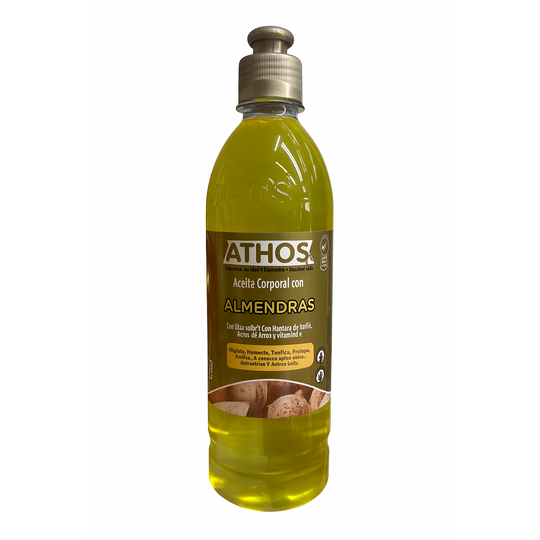 ATHOS ACEITE CORPORAL ALMENDRAS X500ml-ATHOS-TU beauty store