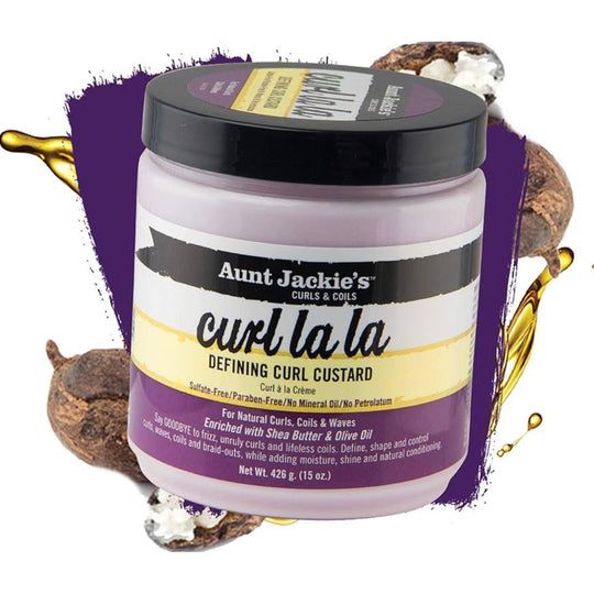 AUNT JACKIES DEFINING CURL la la CUSTARD X426ml-AUNT JACKIE’S-TU beauty store
