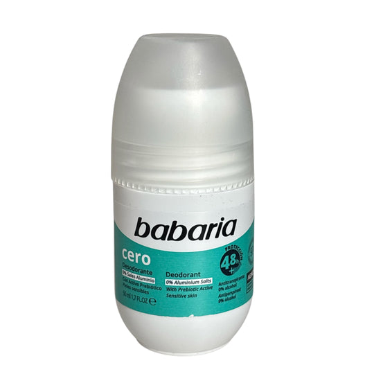 BABARÍA DESODORANTE CERO ROLL ON X50Ml-BABARIA-TU beauty store