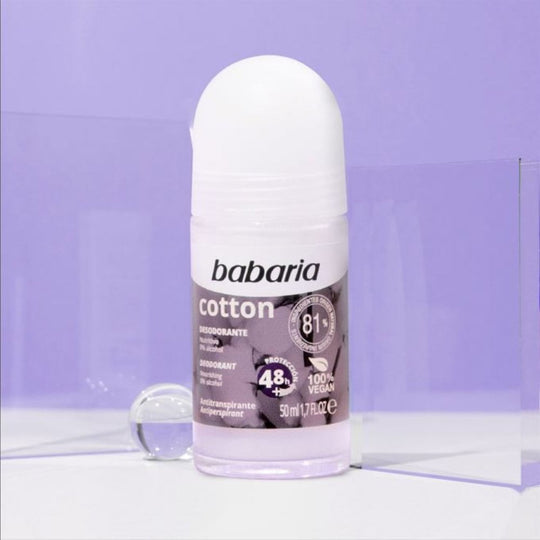 BABARIA DESODORANTE COTTON X 50ML-corporal-BABARIA-TU beauty store