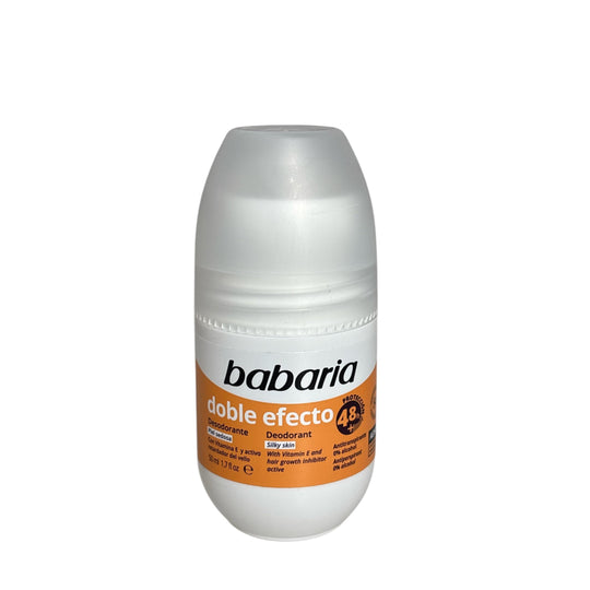 BABARÍA DESODORANTE DOBLE EFECTO ROLL ON X50Ml-BABARIA-TU beauty store