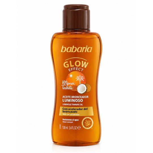 BABARÍA GLOW EFFECT ACEITE BRONCEADOR LUMINOSO X 100ML-BABARIA-TU beauty store