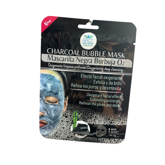 BACC MASCARILLA NEGRA BURBUJA O2-BACC-TU beauty store