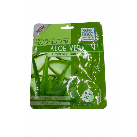 BACC MASK FACIAL ALOE VERA-BACC-TU beauty store