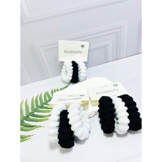 BAMBA PARA EL CABELLO NEGRA Y BLANCA-Inmoda fantasy-TU beauty store