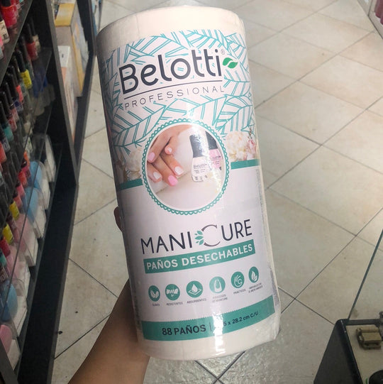 BELOTTI MANICURE PAÑOS DESECHABLES-BELOTTI-TU beauty store
