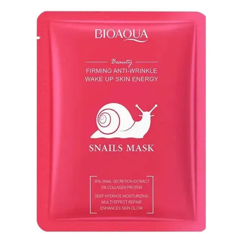 BIOAQUA MASCARILLA FACIAL CON EXTRACTO DE CARACOL