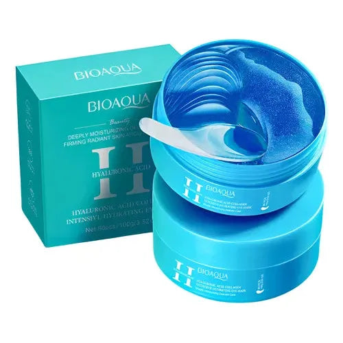BIOAQUA MASCARILLA PARA OJERAS ACIDO HIALURONICO 80PCS-Amazon Es-TU beauty store