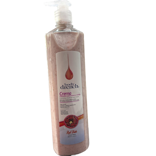 BODY DRENCH EXFOLIANTE FRUTOS ROJOS X800ml-BODY DRENCH-TU beauty store