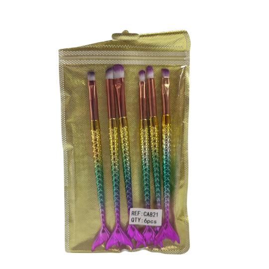 BROCHAS COLA DE SIRENA X6-TU beauty store-TU beauty store