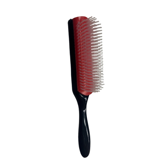CEPILLO NARANJADO CON MANGO NEGRO GRANDE-TU beauty store-TU beauty store