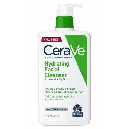 CERAVE HYDRATING FACIAL CLEANSER LIMPIADOR FACIAL HIDRATANTE-CERAVE-TU beauty store