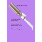 CONAR DOUBLE CERAMIC TRIPLE BARREL WAVER-Amazon Es-TU beauty store
