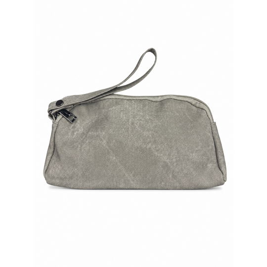 COSMETIQUERA GRIS TIPO CLUTCH-Amazon Es-TU beauty store