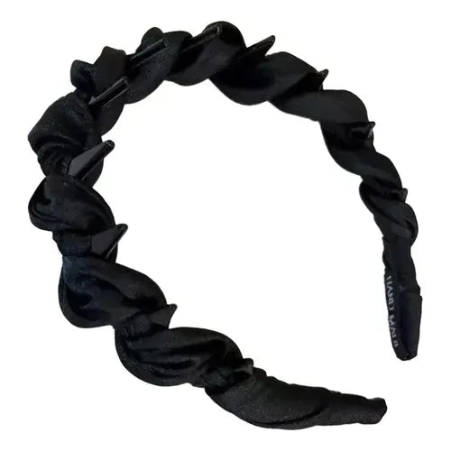 DIADEMA PARA EL CABELLO CON DISEÑO EN SATIN-In moda fantasy-TU beauty store