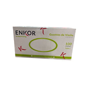 ENKOR GUANTES DE VINILO X 100 UNIDADES-ENKOR-TU beauty store