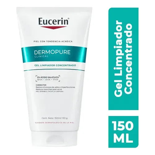EUCERIN GEL LIMPIADOR DERMOPURE x150 ML-Eucerin-TU beauty store