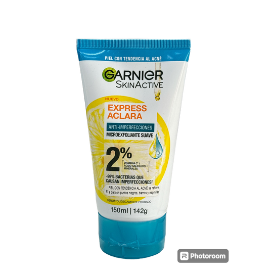 GARNIER EXPRESS ACLARA ANTI ACNÉ X150Ml-GARNIER-TU beauty store