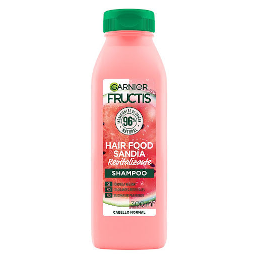 GARNIER FRUCTIS HAIR FOOD SHAMPO SANDÍA X300Ml-GARNIER-TU beauty store