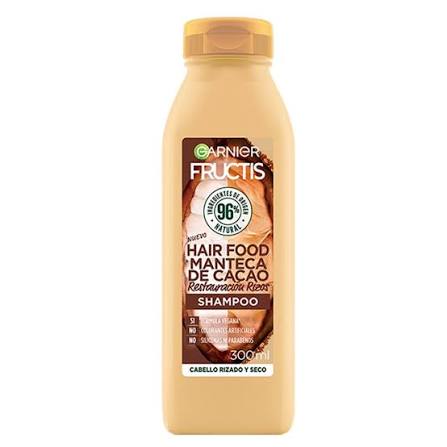 GARNIER FRUCTIS HAIR FOOD SHAMPOO MANTECA DE CACAO X300ML-GARNIER-TU beauty store