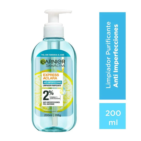 GARNIER LIMPIADOR PURIFICANTE X200 Ml-GARNIER-TU beauty store