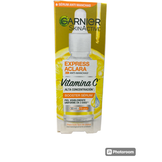 GARNIER SERUM EXPRESS ACLARA X30ml-GARNIER-TU beauty store
