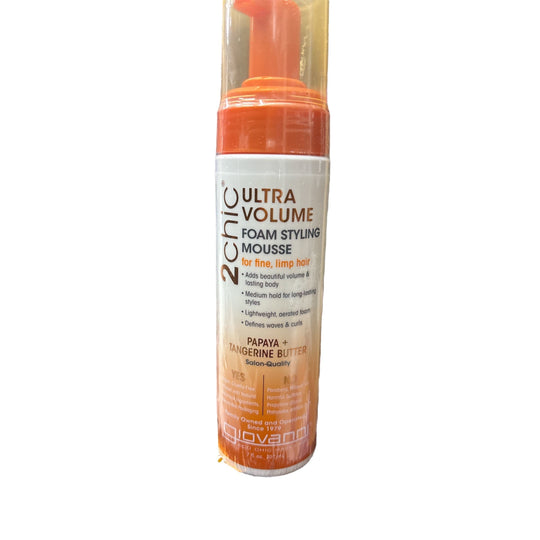 GIOVANNI FOAM STYLING MOUSSE-TU beauty store-TU beauty store