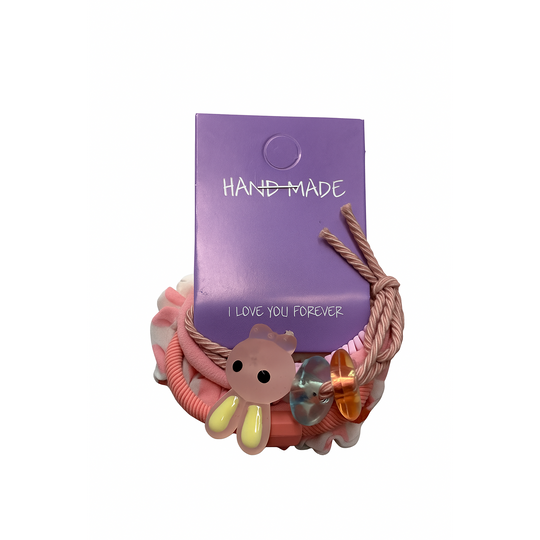 HAND MADE BANDAS ELÁSTICAS CON ACRÍLICO-IMPORTADORA FANTASIA-TU beauty store
