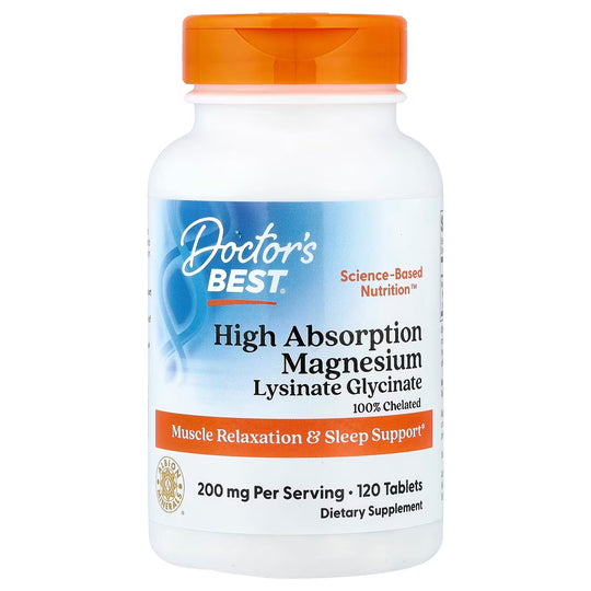 HIGH ABSORPTION MAGNESIUM X120 TABLETAS-IHERB-TU beauty store