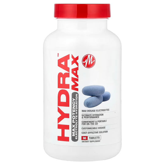 HYDRA MAX POTENCY ELECTROLYTE HYDRATION X90 TABLETS-IHERB-TU beauty store