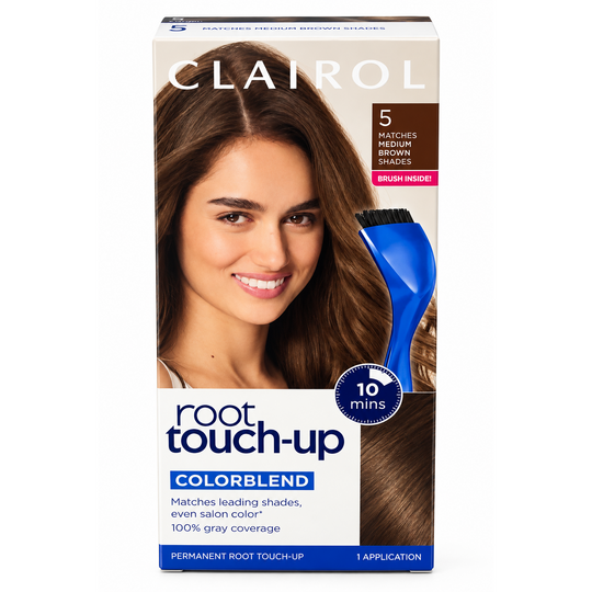 Clairol Root Touch-Up ColorBlend Tono 5 – Castaño Medio