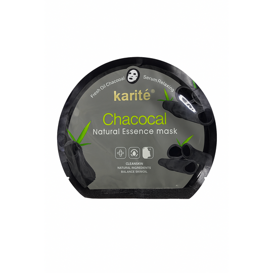 KARITE CHACOCAL NATURAL ESSENCE MASK-PAULIS-TU beauty store