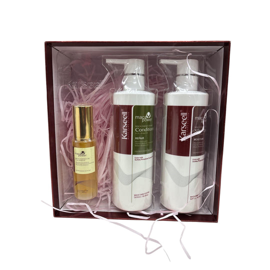 KARSEELL KIT SHAMPOO + ACONDICIONADOR + ACEITE-KARSEEL-TU beauty store