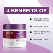 KARSEELL PURPLE HAIR MASK-Amazon Us-TU beauty store