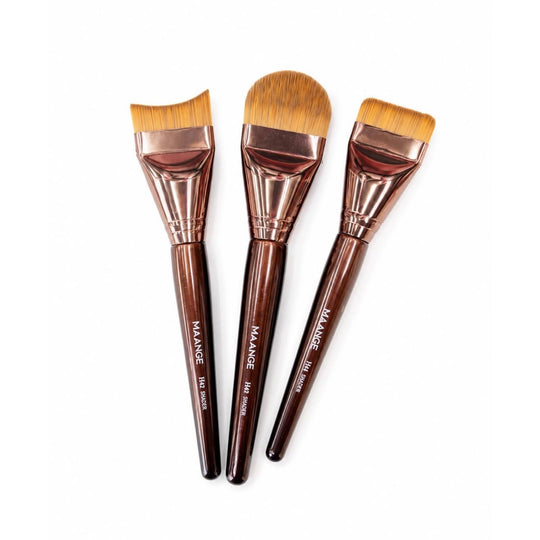 KIT BROCHAS X 3 MAKEUP BRUSH MAAGE-Amazon us-TU beauty store