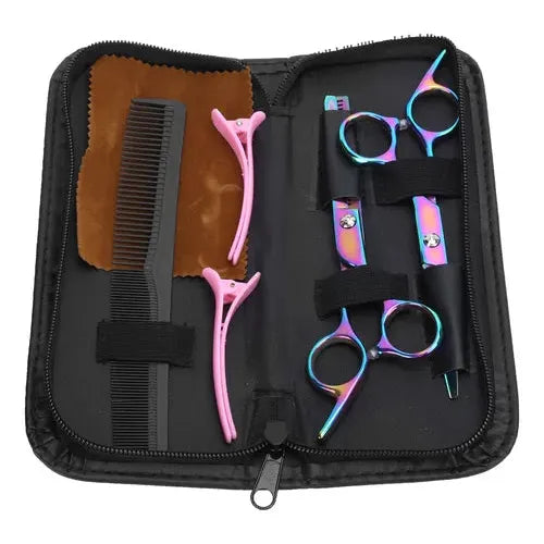 KIT PROFESIONAL DE TIJERAS PARA PELUQUERÍA-TU beauty store-TU beauty store