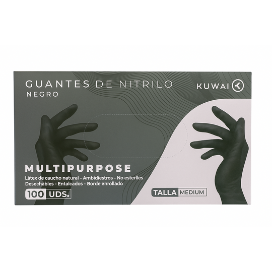KUWAI GUANTES NITRILO TALLA MEDIUM-TU beauty store-TU beauty store
