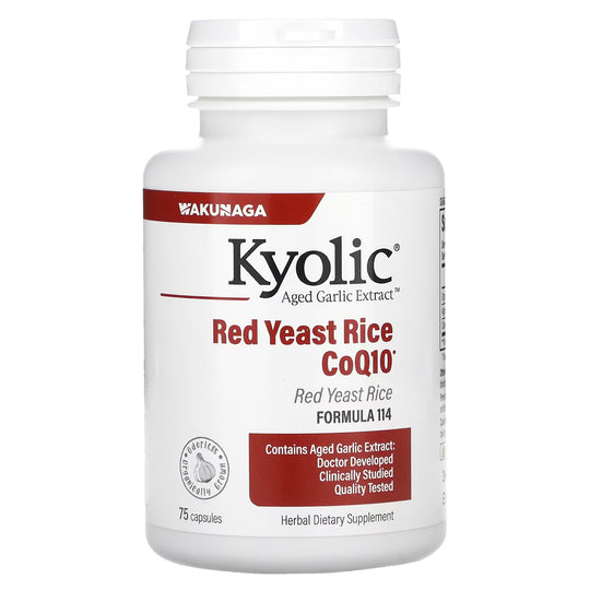 KYOLIC RED YEAST RICE CoQ10 75 CÁPSULAS-iherb-TU beauty store