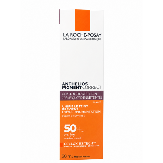 LA ROCHE- POSAY ANTHELIOS PIGMENT CORRECT SPF 50 + 50 ML-La roche-TU beauty store