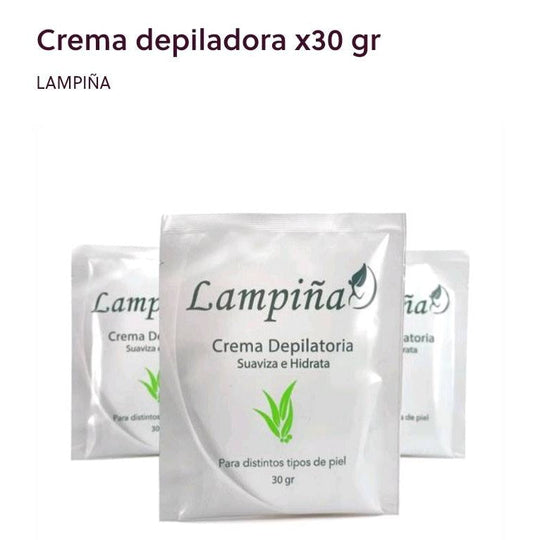 LAMPIÑA CREMA DEPILADORA 30 GR-LAMPIÑA-TU beauty store