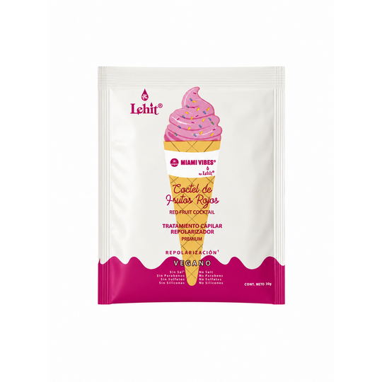 LEHIT CÓCTEL DE FRUTOS ROJOS REPOLARIZADOR CAPILAR X30G-TU beauty store-TU beauty store