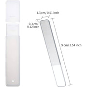 LIMA DE CRISTAL TRANSPARENTE X Und-Amazon Us-TU beauty store