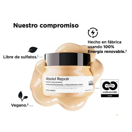 LOREAL SERIE EXPERT MASCARILLA ABSOLUT REPAIR 250ML-SERIE EXPERT-TU beauty store