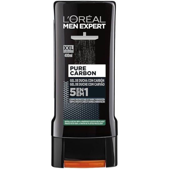 LOREAL SHAMPOO PURE CARBON 5 EN 1 X400ML-Amazon Us-TU beauty store