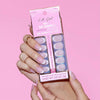L.A GIRL UÑAS POSTIZAS FRANCES REDONDAS SO SHINY-Amazon Es-TU beauty store