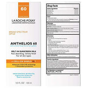 La Roche-Posay Anthelios - Protector solar para el cuerpo y la cara de leche protector solar loción de amplio espectro SPF 60, libre de oxibenzona y octinoxato, protector solar sin aceite-Luxury Beauty-La Roche-Posay-883140500322-TU beauty store